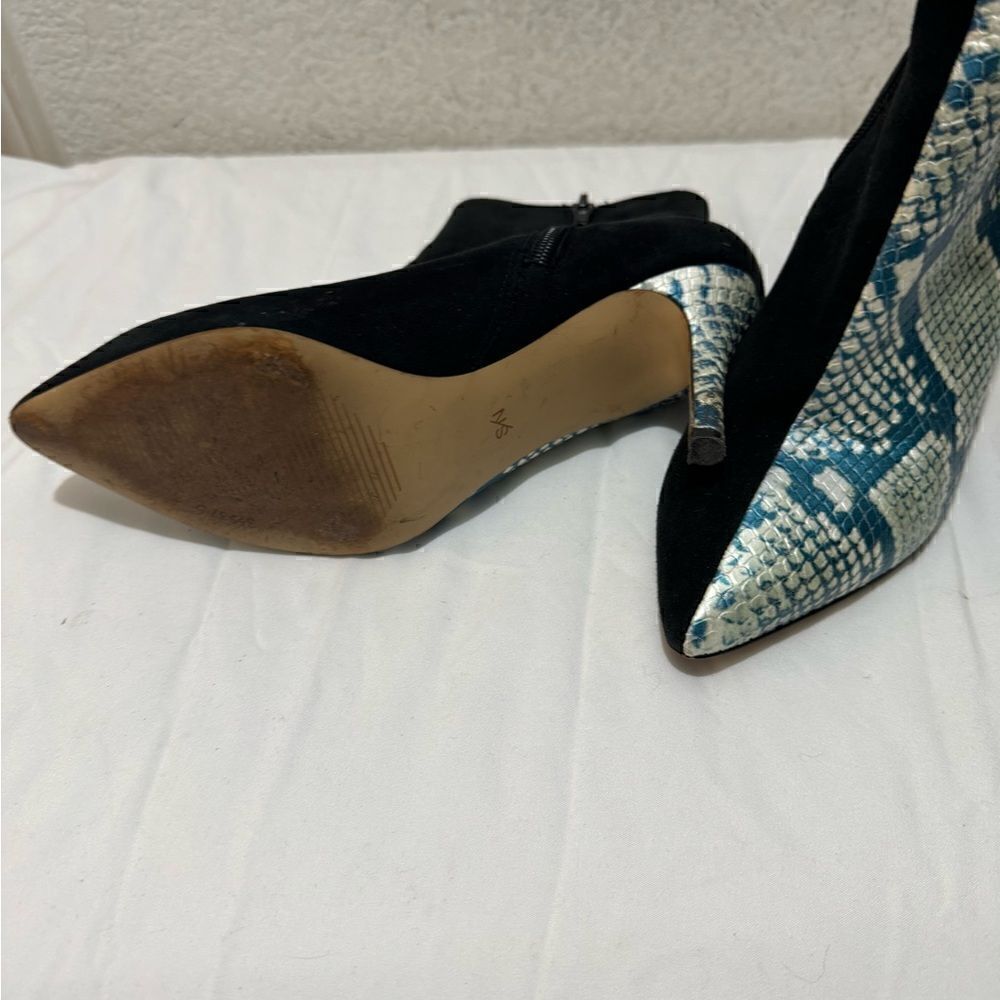 Something Navy Snake Printed Boots size 6 - Picture 5 of 9